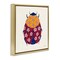 Stupell Industries Chromatic Blooming Beetle Floater Framed Canvas Wall Art Design by Yvette St. Amant